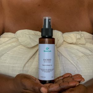 Sacred herbs infused face & body oil 100ml